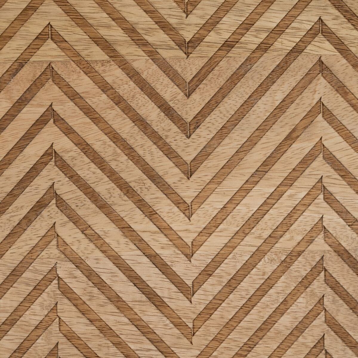 Sidobord 60 x 39,5 x 60 cm Naturell Svart Metall Trä (2 antal) - 4