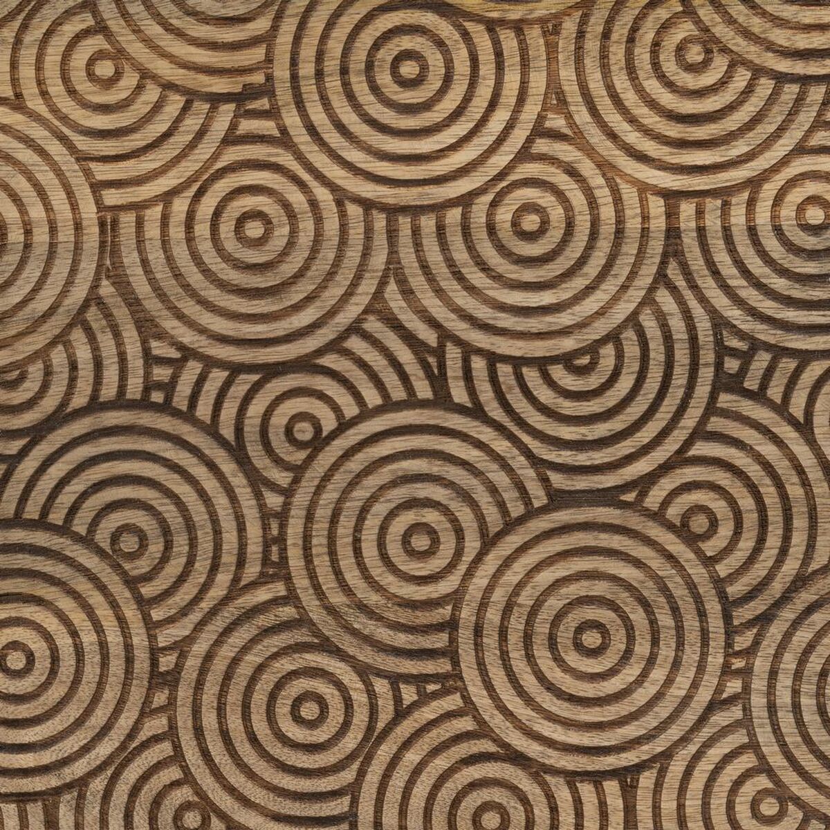 Sidobord 60 x 39,5 x 60 cm Naturell Svart Metall Trä (2 antal) - 7