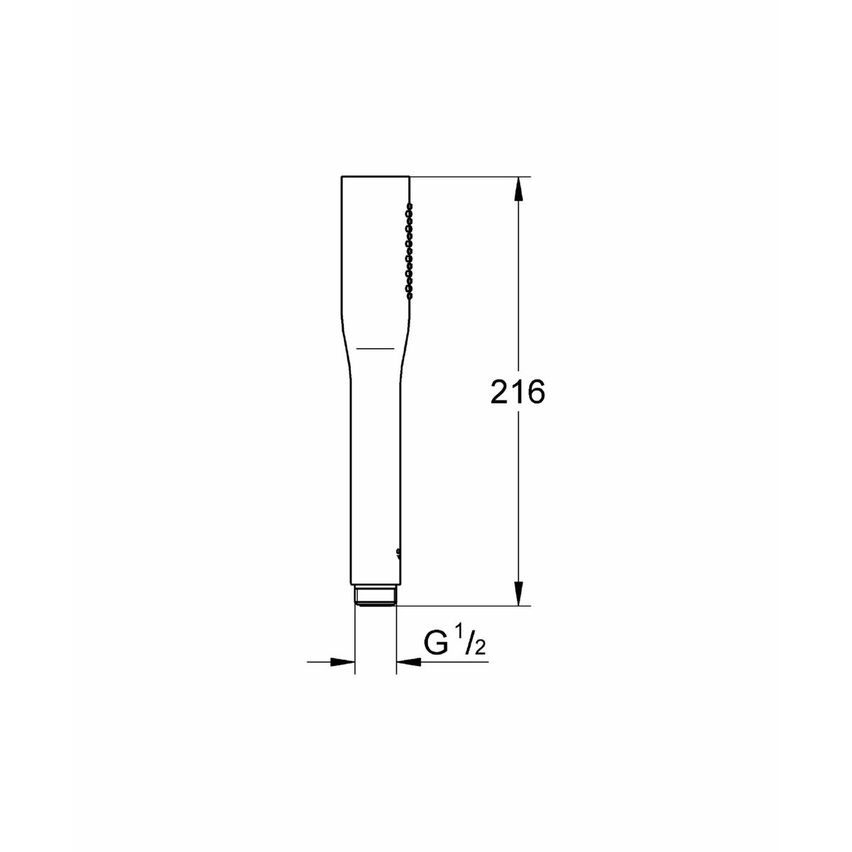 Duschros Grohe 27458000 Kromad 1 Position - 4