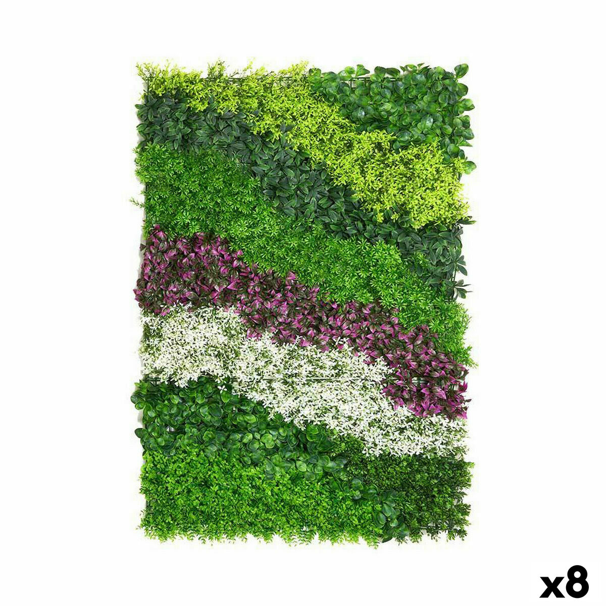 Vertikalt trädgårdskit Blomsteräng Multicolour Plast 100 x 5 x 150 cm (8 antal) - 3