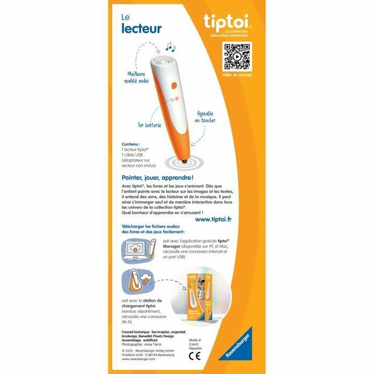 Utbildningsspel Ravensburger tiptoi® Lecteur 4005556001781 (FR) - 3