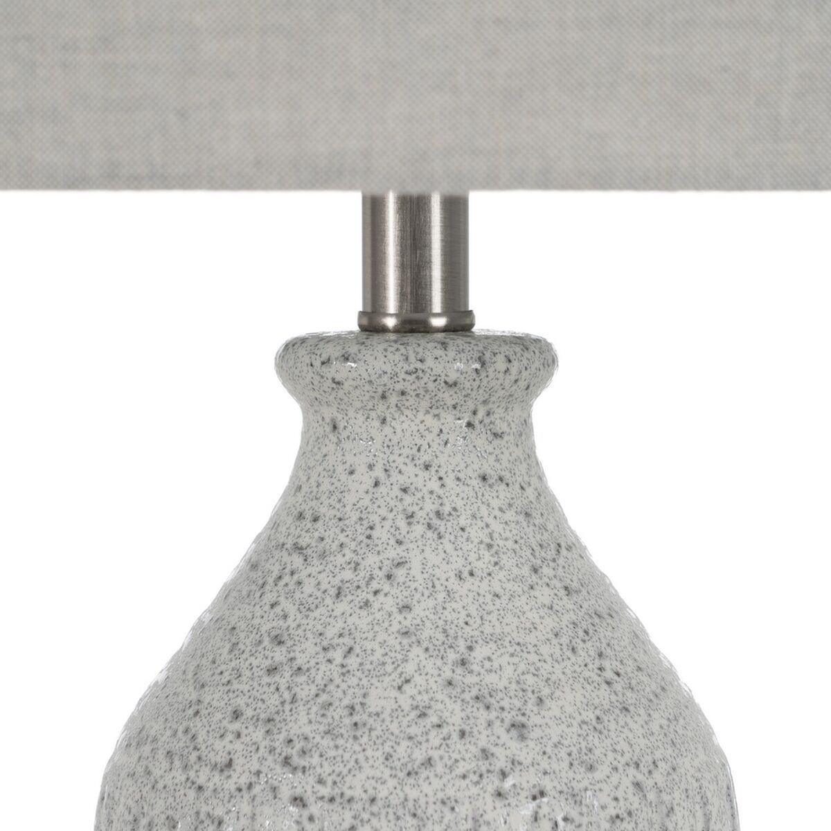 Bordslampa Grå Metall Keramik 60 W 220-240 V 38 x 38 x 73 cm - 4