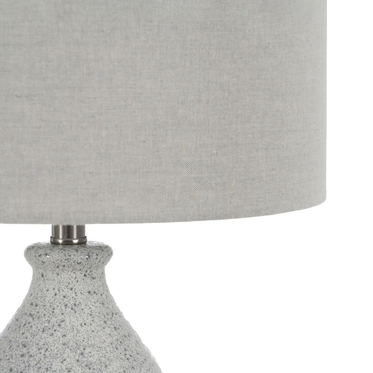 Bordslampa Grå Metall Keramik 60 W 220-240 V 38 x 38 x 73 cm - 3