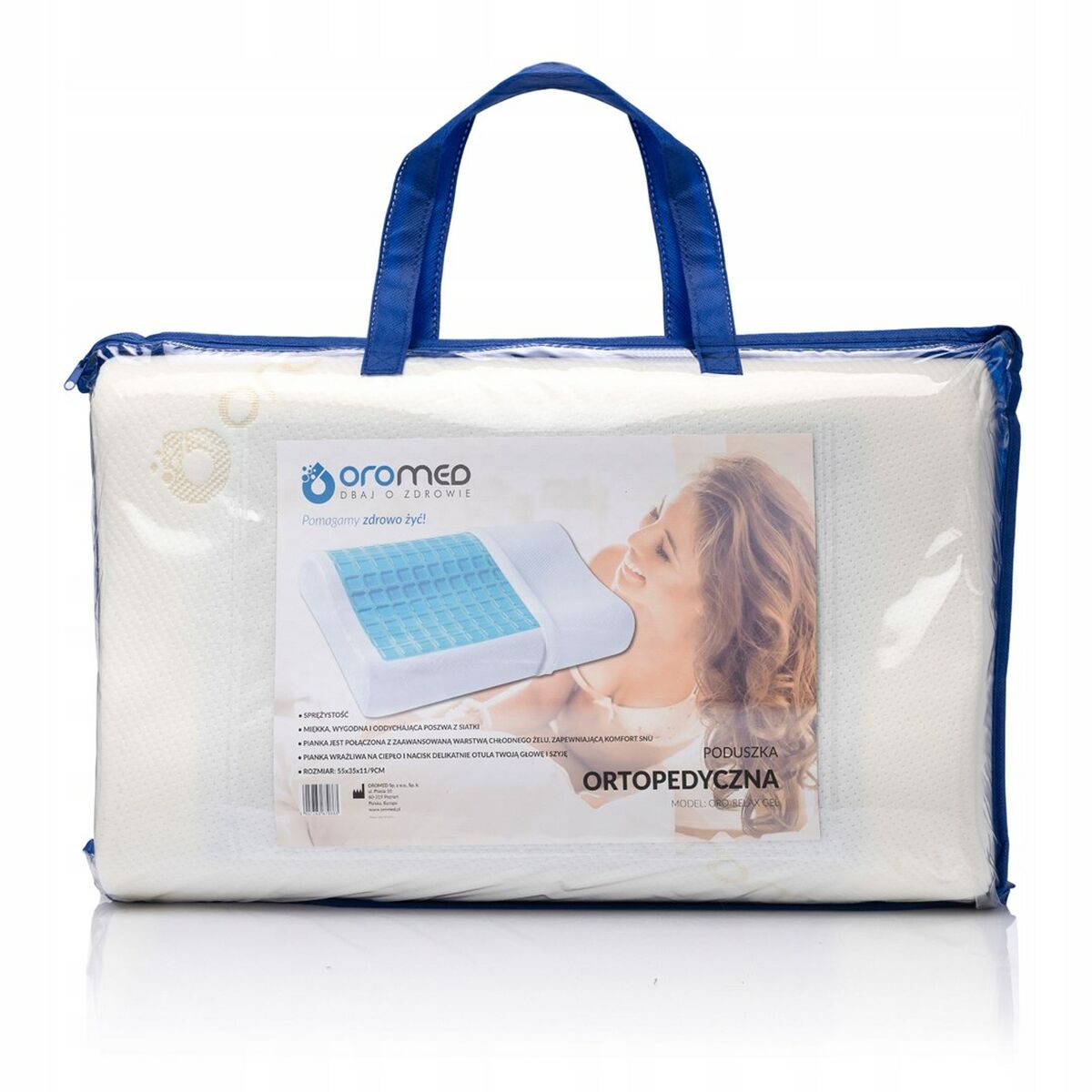 Ergonomisk Kudde för Knän och Ben Oromed ORO-RELAX ZEL XL - 3