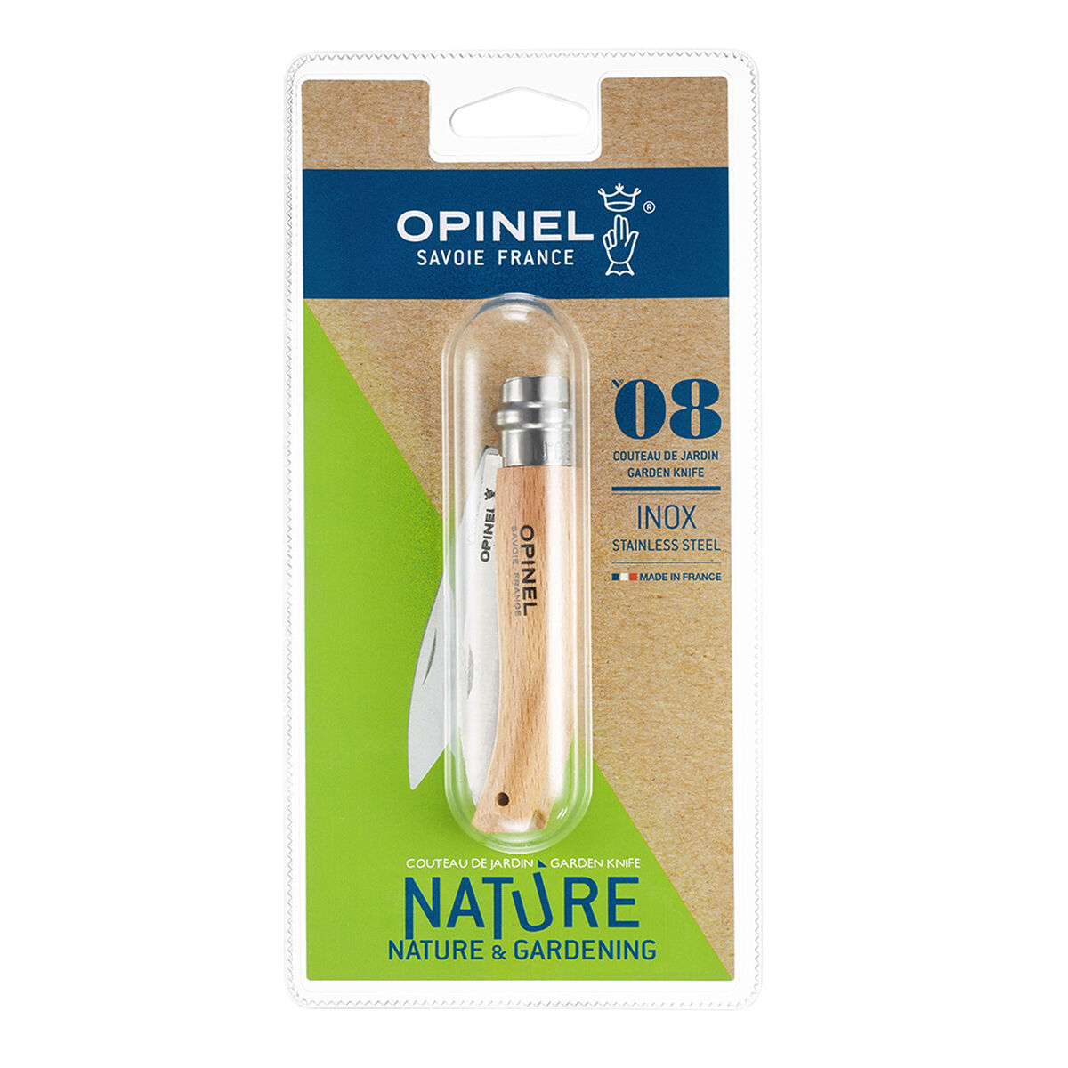 Pennkniv Opinel nº8 Rostfritt stål 8 cm