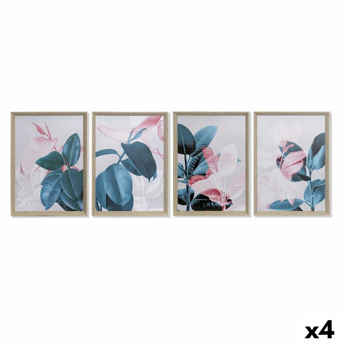 Kanvas DKD Home Decor Kanvas Trä MDF 45 x 3,5 x 60 cm - 7