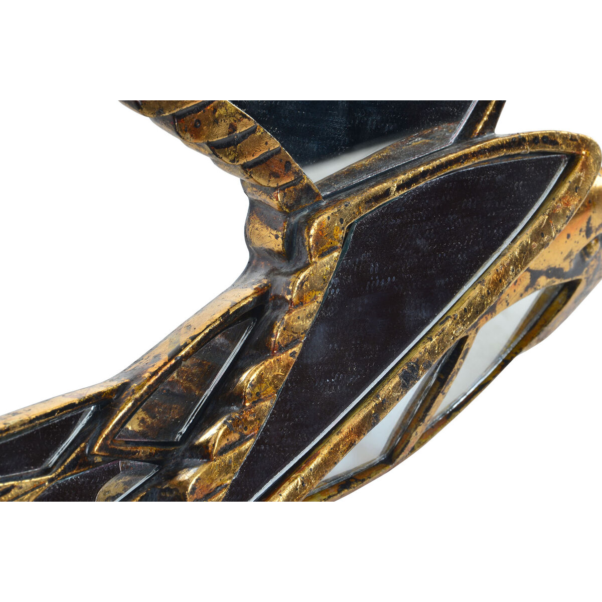 Väggdekoration DKD Home Decor 42 x 4 x 20 cm Gyllene - 8