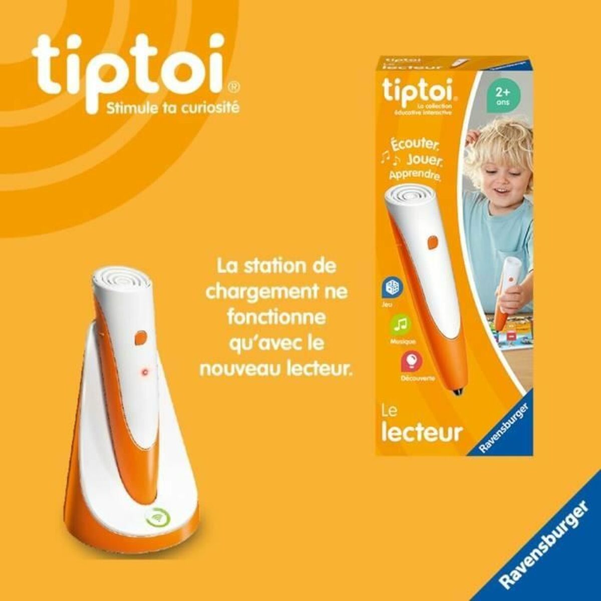 Utbildningsspel Ravensburger tiptoi® Station charge 4005556001798 (FR) - 5