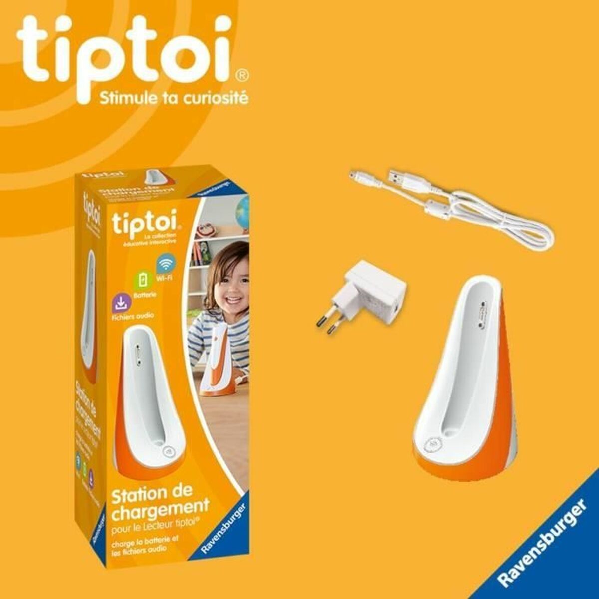 Utbildningsspel Ravensburger tiptoi® Station charge 4005556001798 (FR) - 4