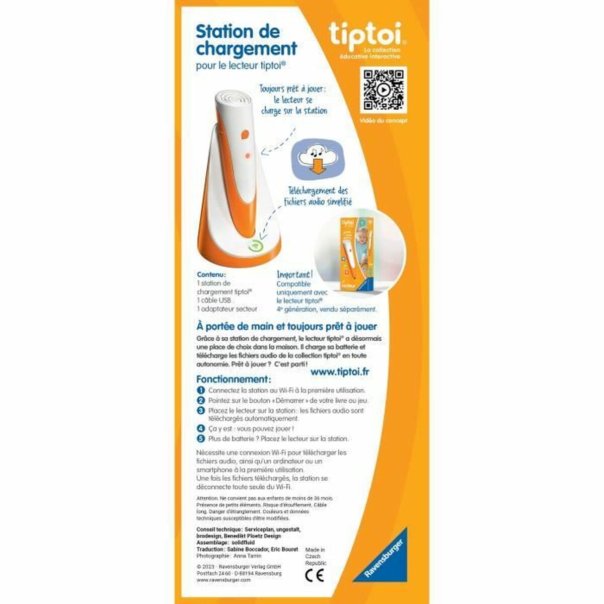 Utbildningsspel Ravensburger tiptoi® Station charge 4005556001798 (FR) - 2