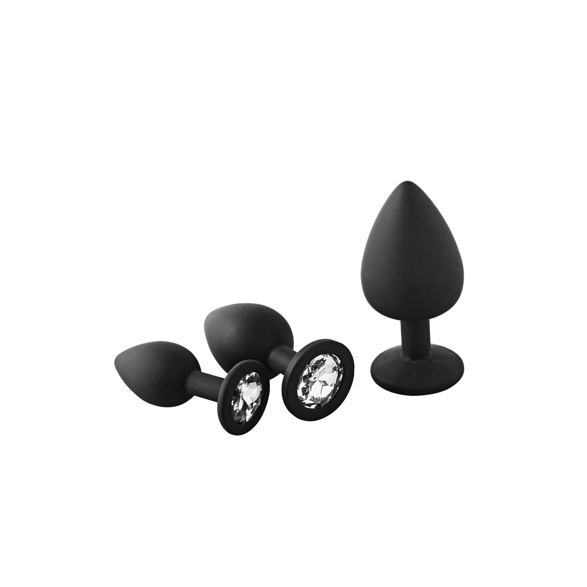 Analplugg Dream Toys Fantasstic Svart 3 Delar - 2
