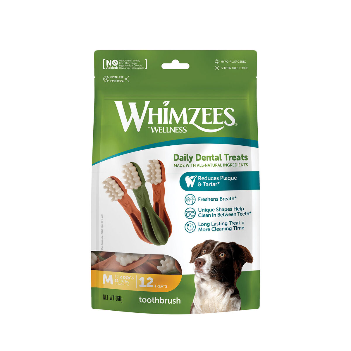 Hundgodis Whimzees 12 Delar