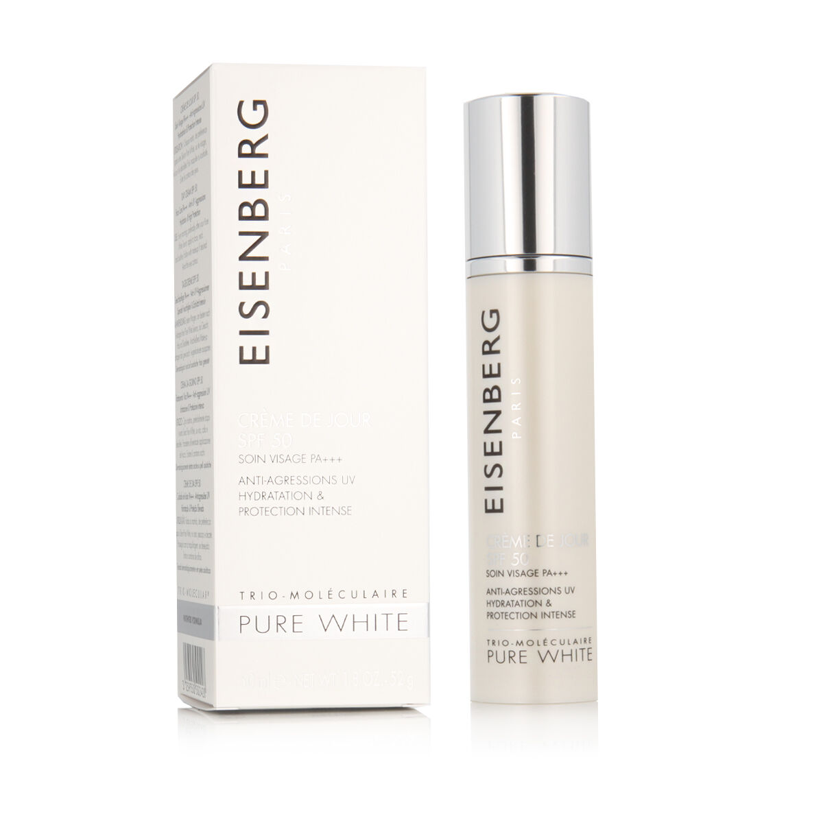Ansiktssolkräm Eisenberg Pure White Spf 50 50 ml