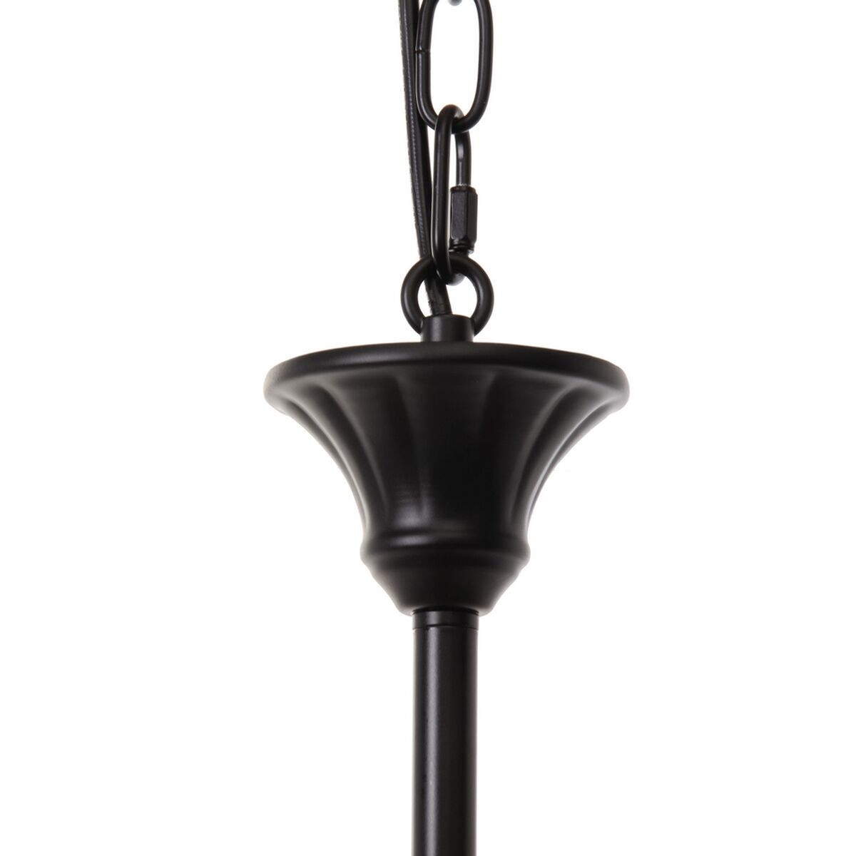 Taklampa Vit Svart Järn 40 W 220 V 65 x 65 x 49,5 cm - 3