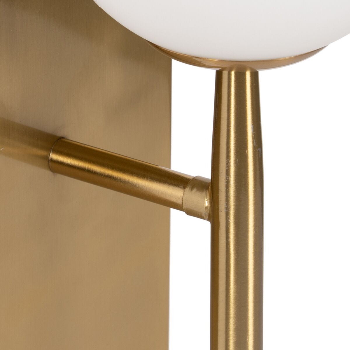 Vägglampa Vit Gyllene 220-240 V 12 x 14 x 29 cm - 6