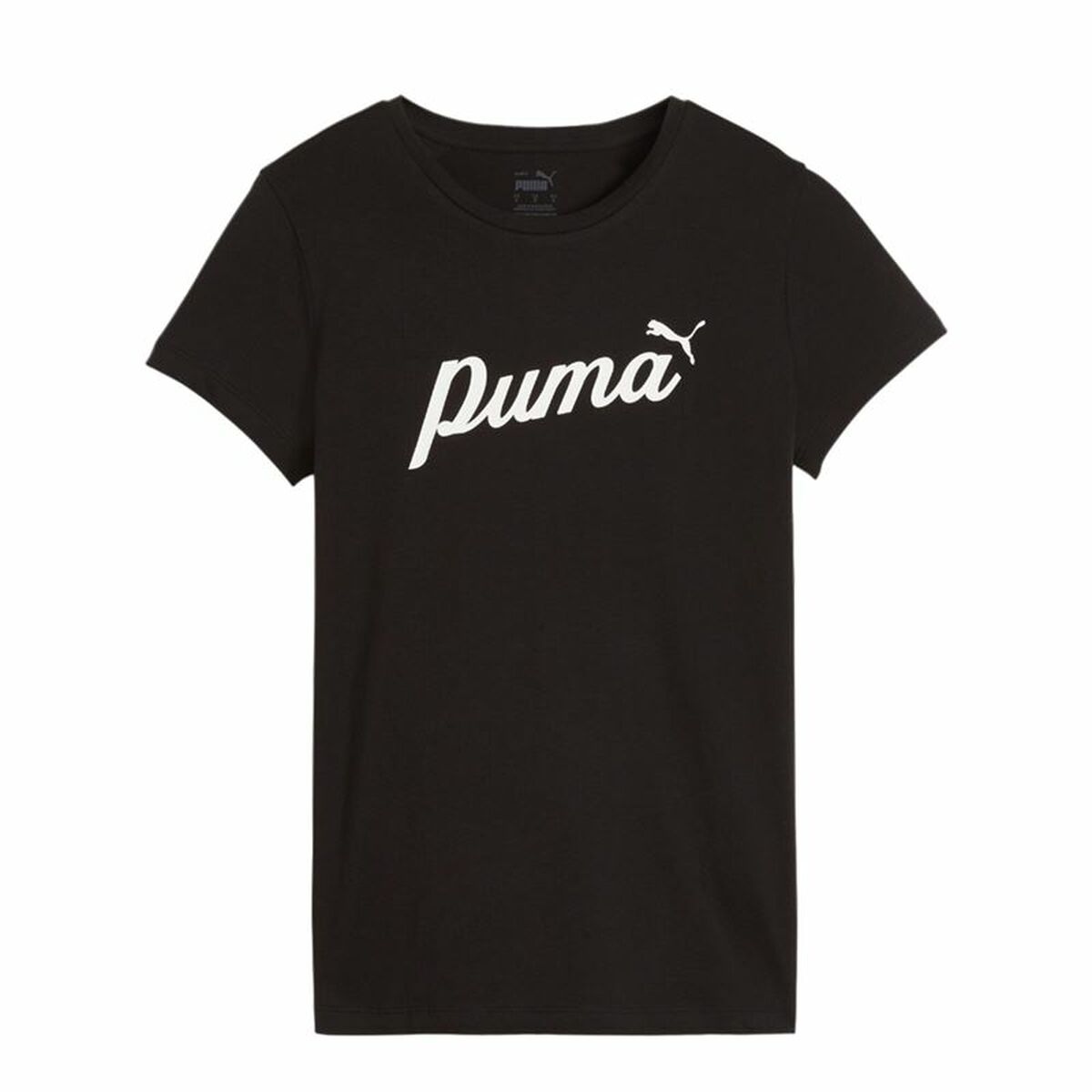 T-shirt med kortärm Dam Puma Essentials+ Script