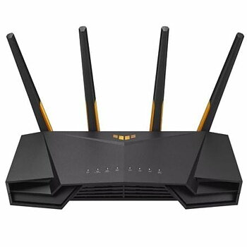 Router Asus TUF-AX4200 AiMesh Svart USB RJ45 Ethernet LAN USB 3.2 Wi-Fi