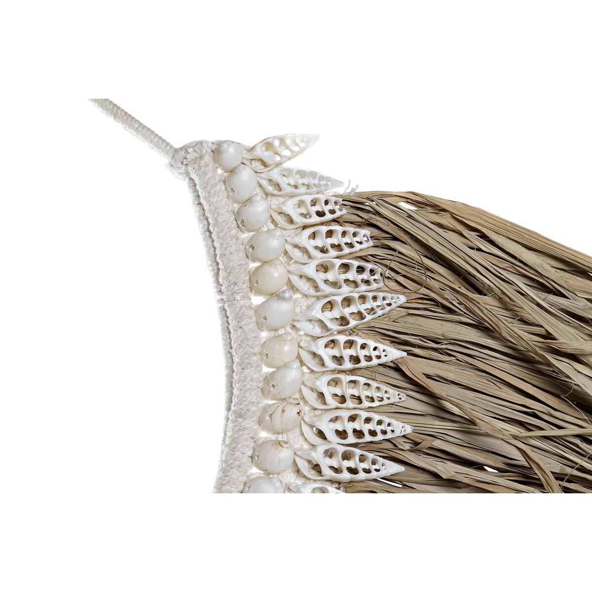 Väggdekoration DKD Home Decor Beige Brun Snäckor Fibrer (70 x 3 x 57 cm) - 8