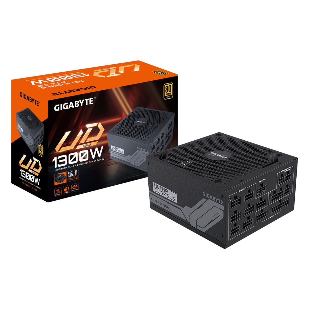 Strömtillförsel Gigabyte UD1300GM PG5 1300 W 80 Plus Gold - 2