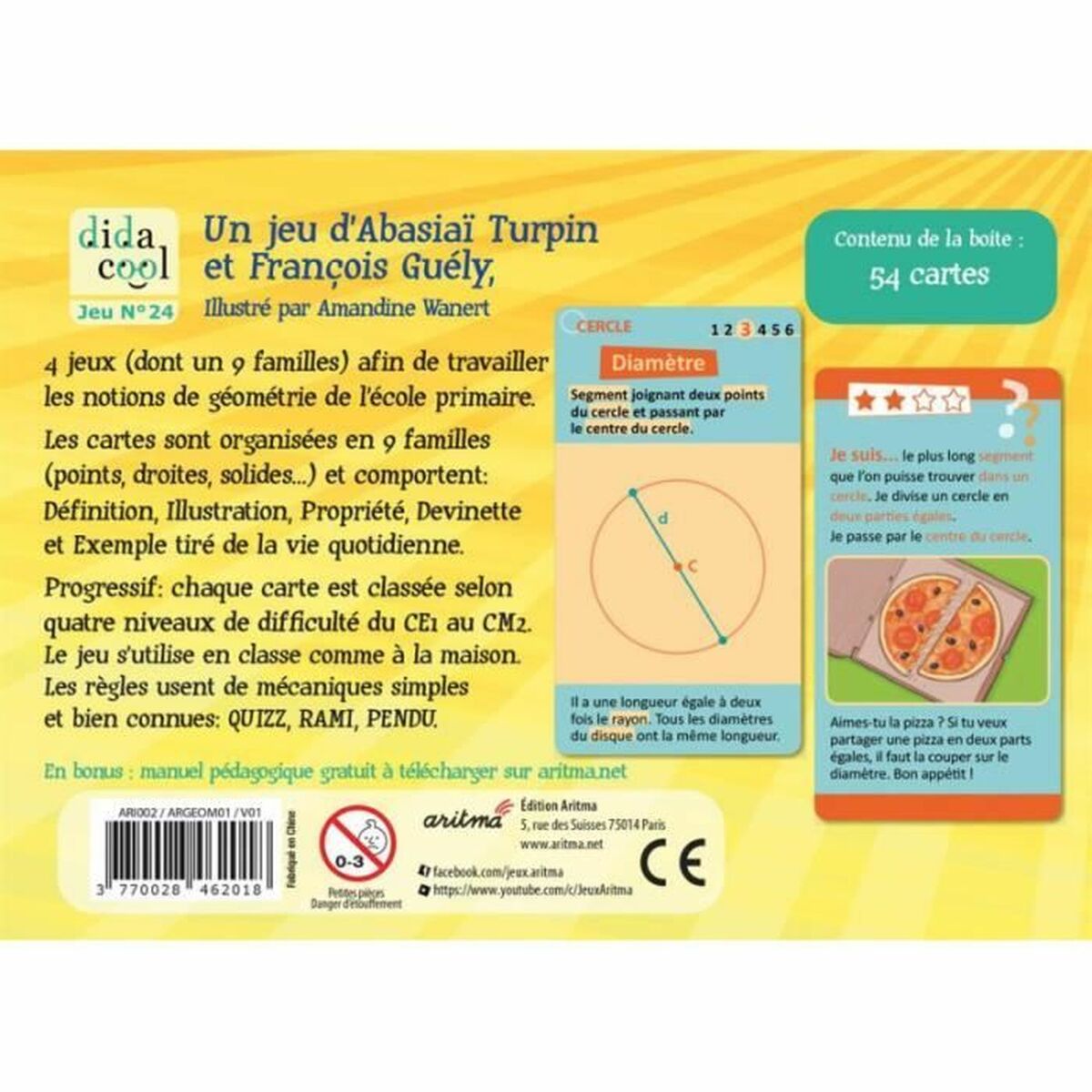 Utbildningsspel Asmodee Géométriko (FR) - 3