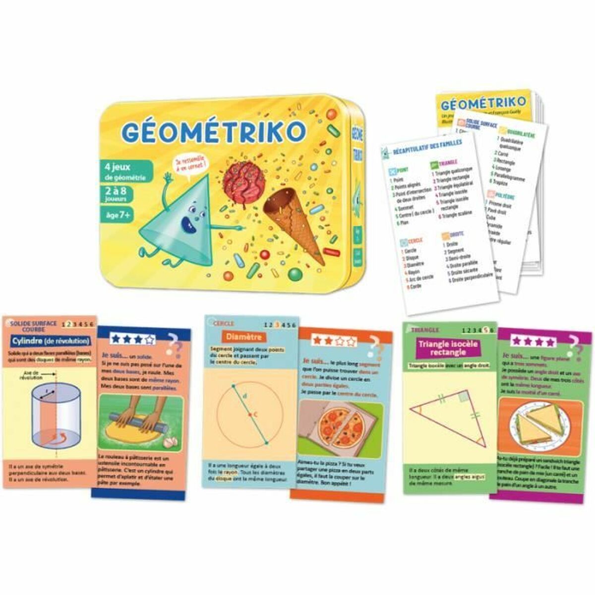 Utbildningsspel Asmodee Géométriko (FR) - 2