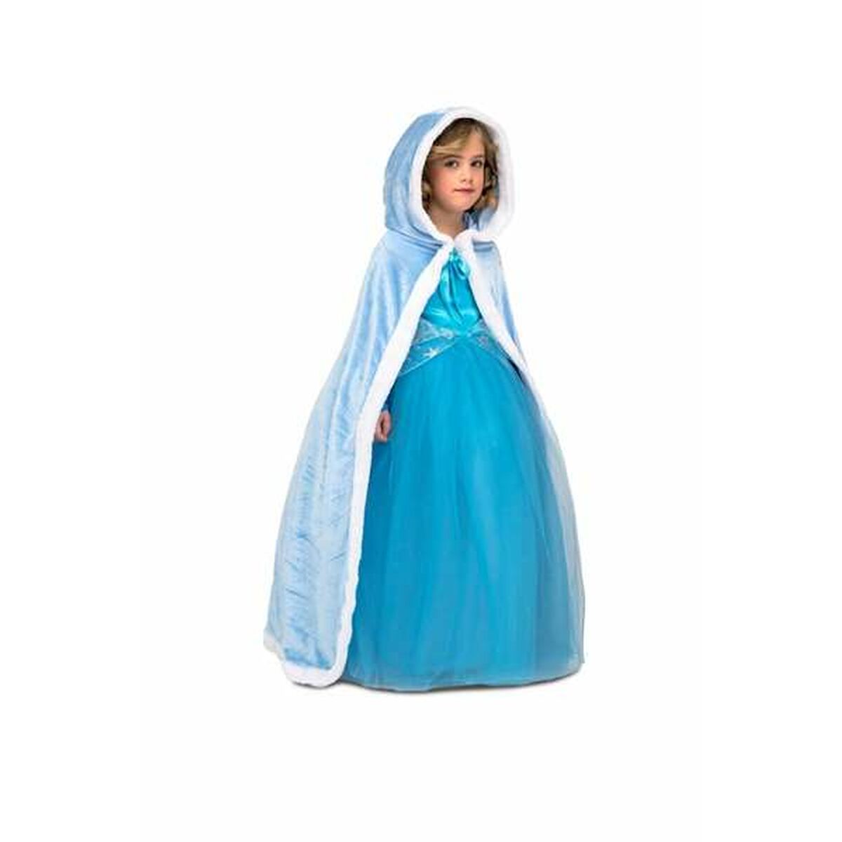 Maskeraddräkt för barn My Other Me Frozen Blå One size M Mantel