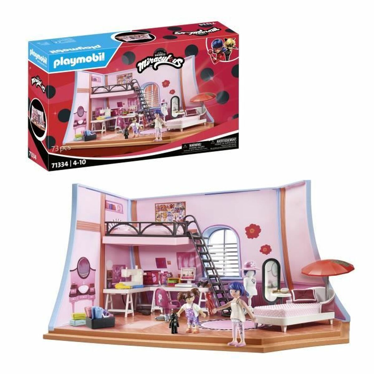 Playset Playmobil 71134 Miracolous 73 Delar - 5