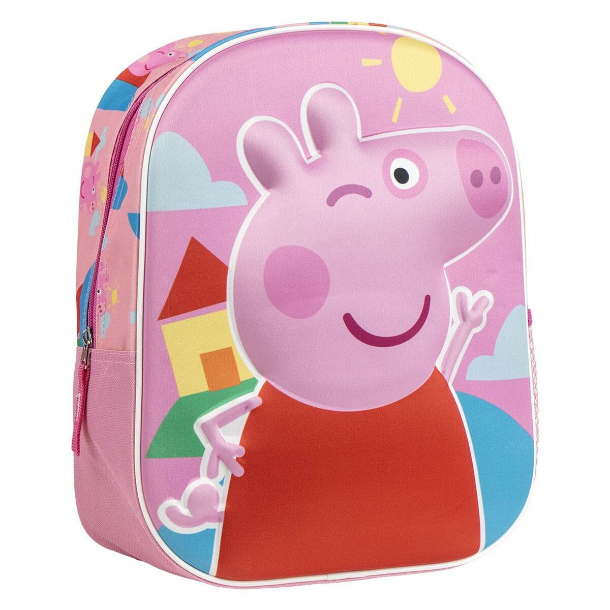 Skolryggsäck Peppa Pig Rosa 25 x 31 x 10 cm