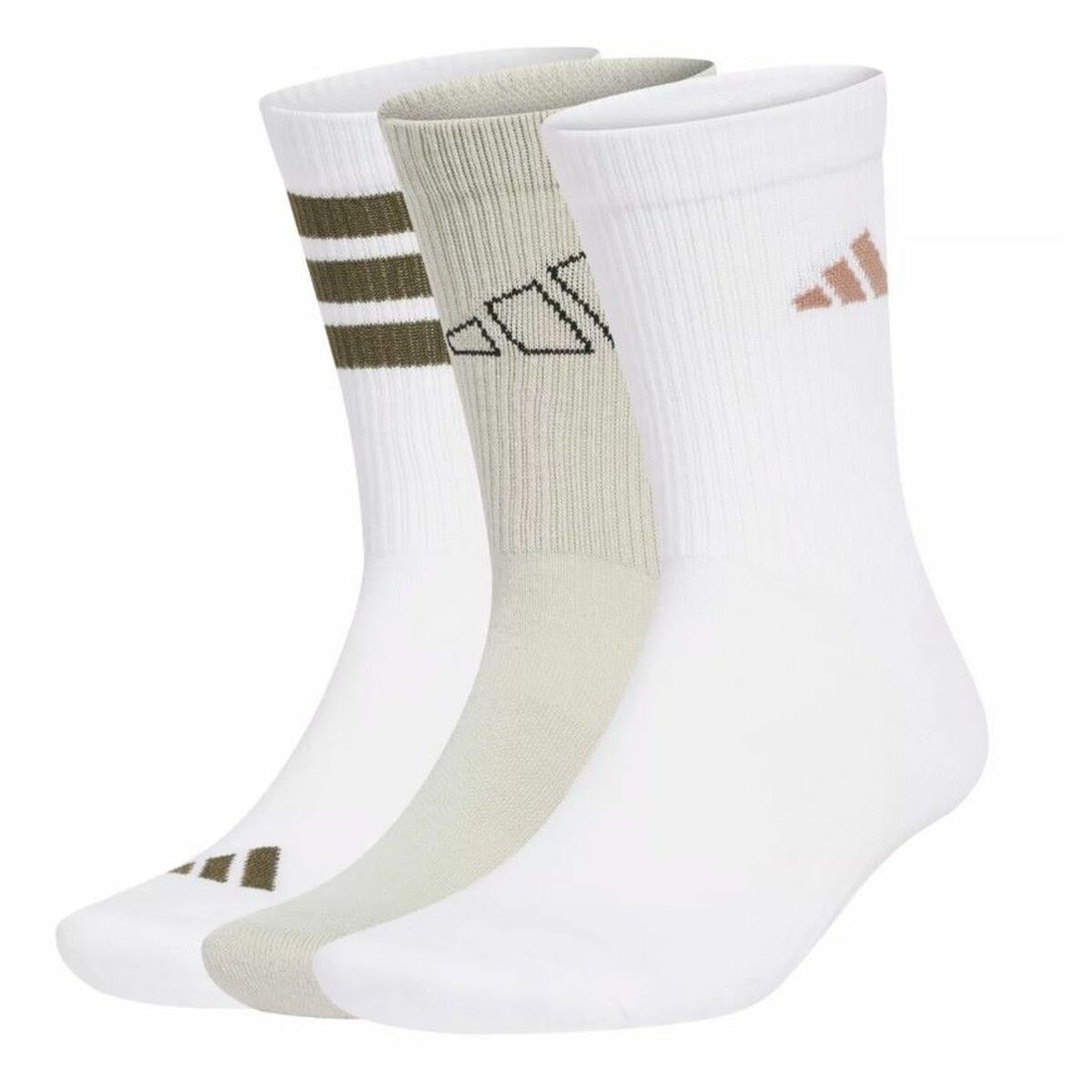 Sportstrumpor Adidas LOGO PACK 3PP JD5830 Vit 3 par