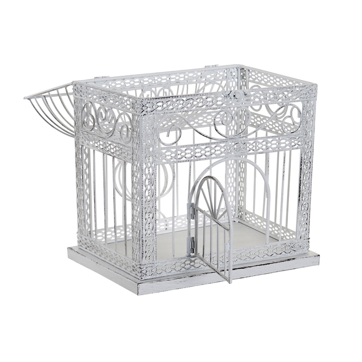 Bur DKD Home Decor Vit Metall 28 x 20 x 54 cm - 9