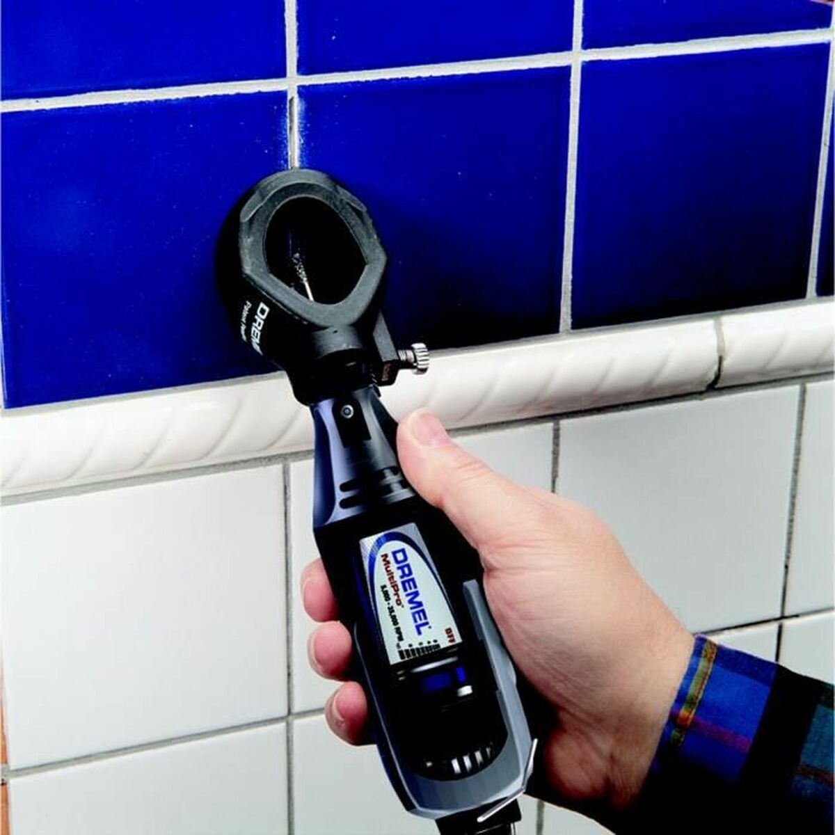 Kit för att ta bort injekteringsbruk från väggar och golv Dremel 568 - 6