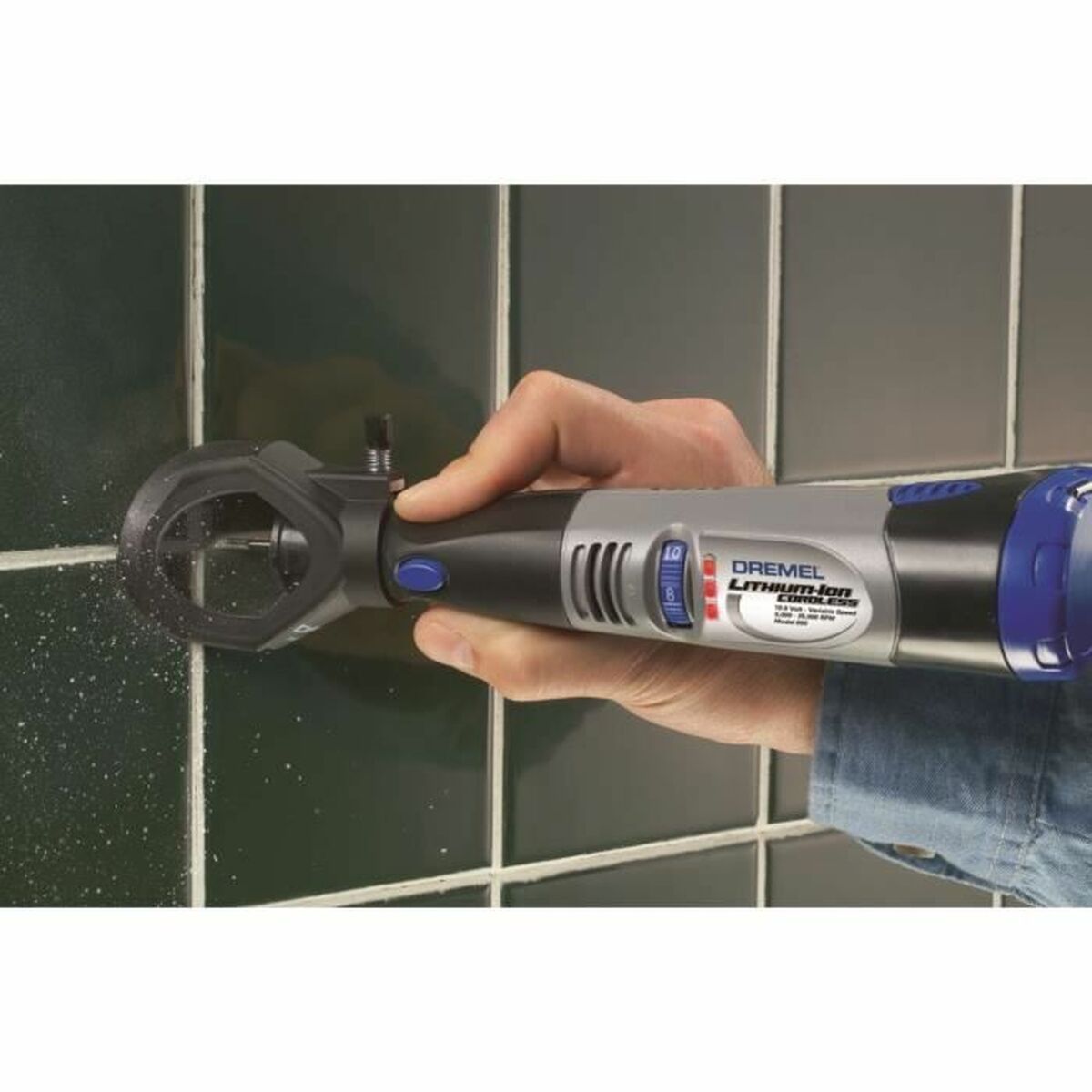 Kit för att ta bort injekteringsbruk från väggar och golv Dremel 568 - 3