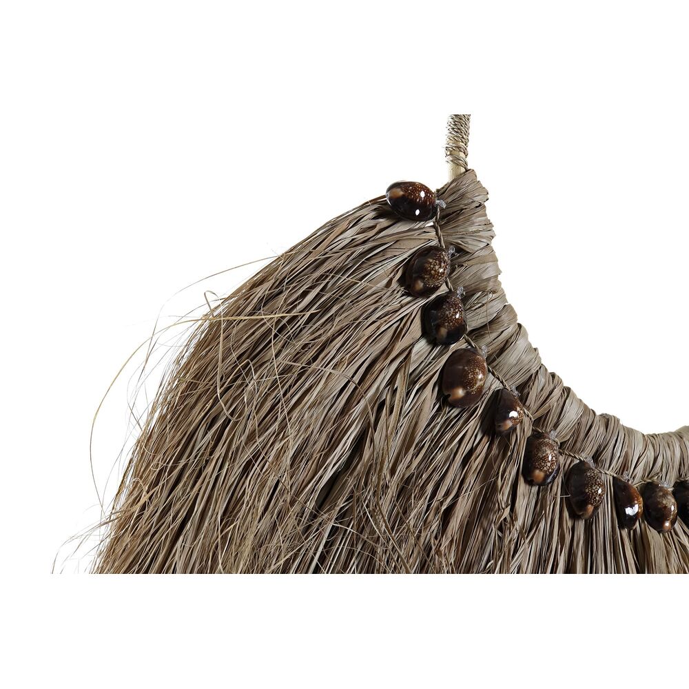 Väggdekoration DKD Home Decor Naturell Snäckor Fibrer (75 x 3 x 62 cm) - 2