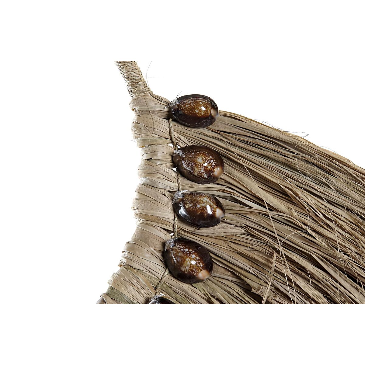 Väggdekoration DKD Home Decor Naturell Snäckor Fibrer (75 x 3 x 62 cm) - 3