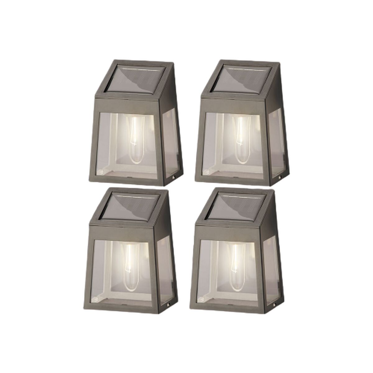 Vägglykta Lumineo 898174 5 Lm Sol LED Ljus (4 antal) - 3