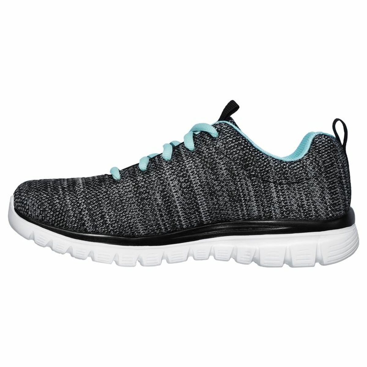 Gymnastiksko, Dam Skechers Graceful Twisted Svart - 8