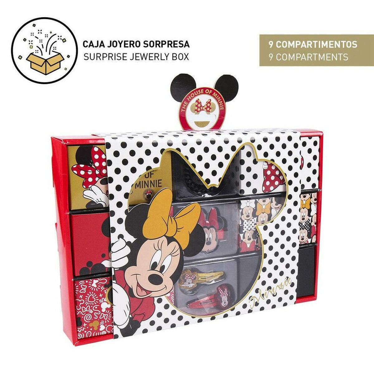 Diadem Minnie Mouse 2500001905 Rosa (12 pcs) - 2