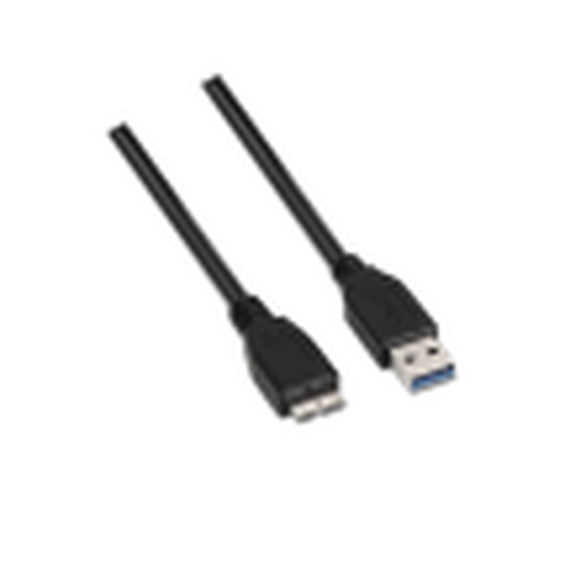 USB-kabel Aisens A105-0043 Svart 1 m - 2