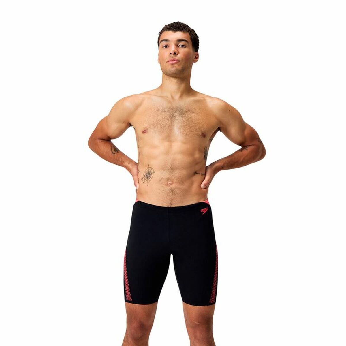 Baddräkt Herr Speedo Hyperboom Splice Jammer Svart - 3