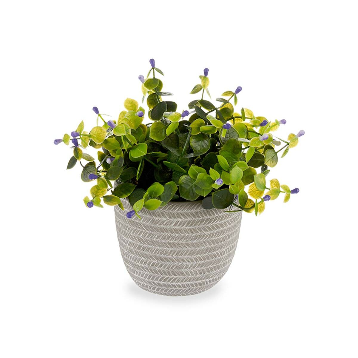 Dekorativ växt Ibergarden Plast Virágok 21 x 20,6 x 21 cm (8 antal) - 3