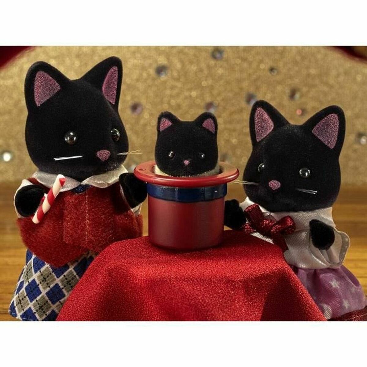Actionfigurer Sylvanian Families 5530 SYLVANIAN FAMILIES The Magician Cat Family For Children - 3