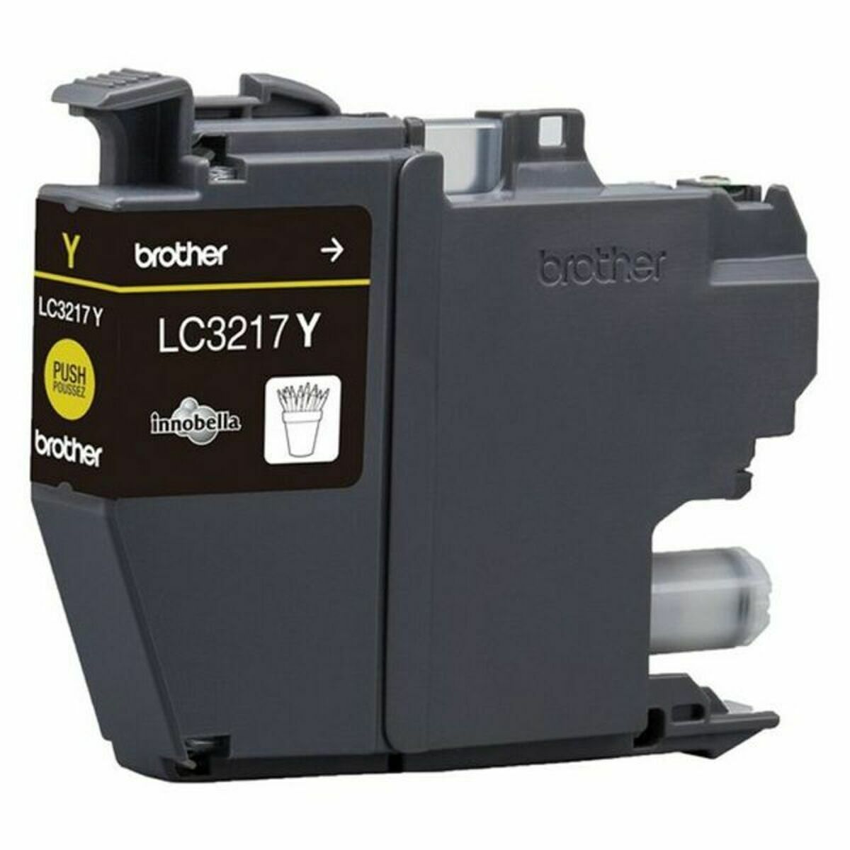 Original Bläckpatron Brother LC-3217Y Gul - 2