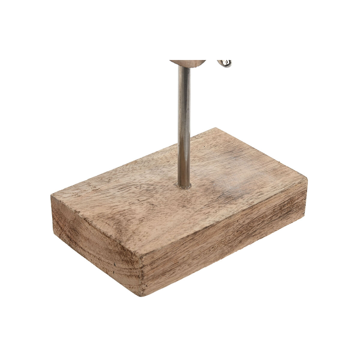 Prydnadsfigur Home ESPRIT Brun Silvrig Naturell 23 x 9 x 74 cm - 3