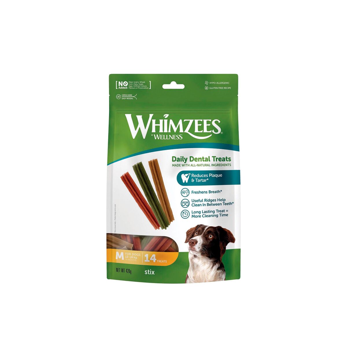 Hundgodis Whimzees 14 Delar