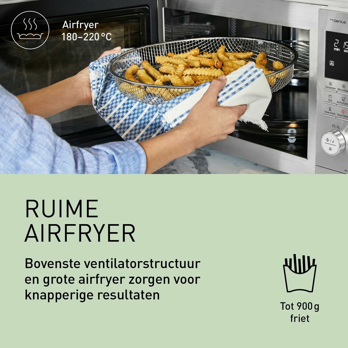 Mikrovågsugn med Grill Panasonic NNCD88QSEPG 1300 W - 3