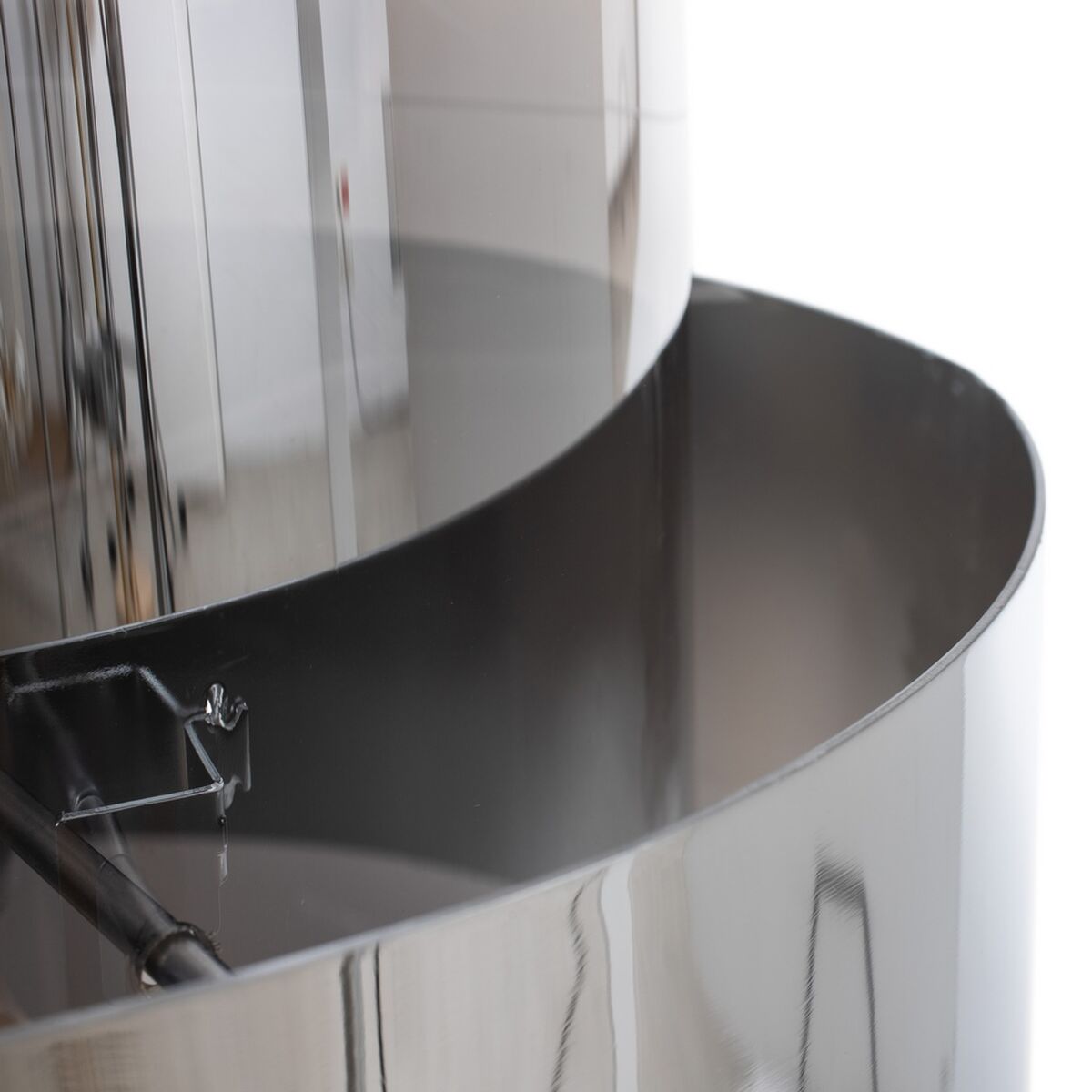 Taklampa 28 x 28 x 120 cm Glas Metall Silver Ø 28 cm - 6