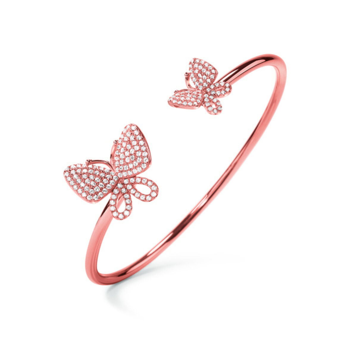 Armband Folli Follie Fjärilar Sterlingsilver (Ø 55 mm) - 2