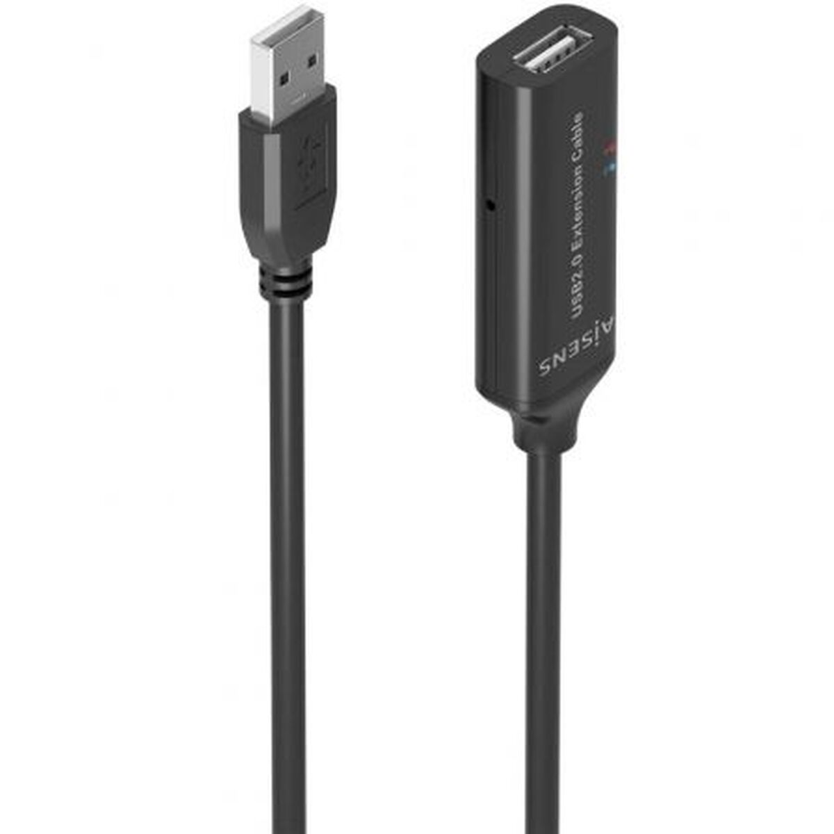 USB-kabel Aisens A101-0916 Svart 15 m