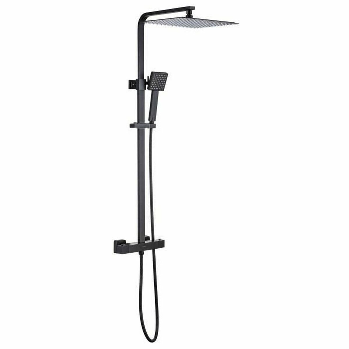 Duschpelare Oceanic Svart ABS 30 mm 30 cm 150 mm - 2