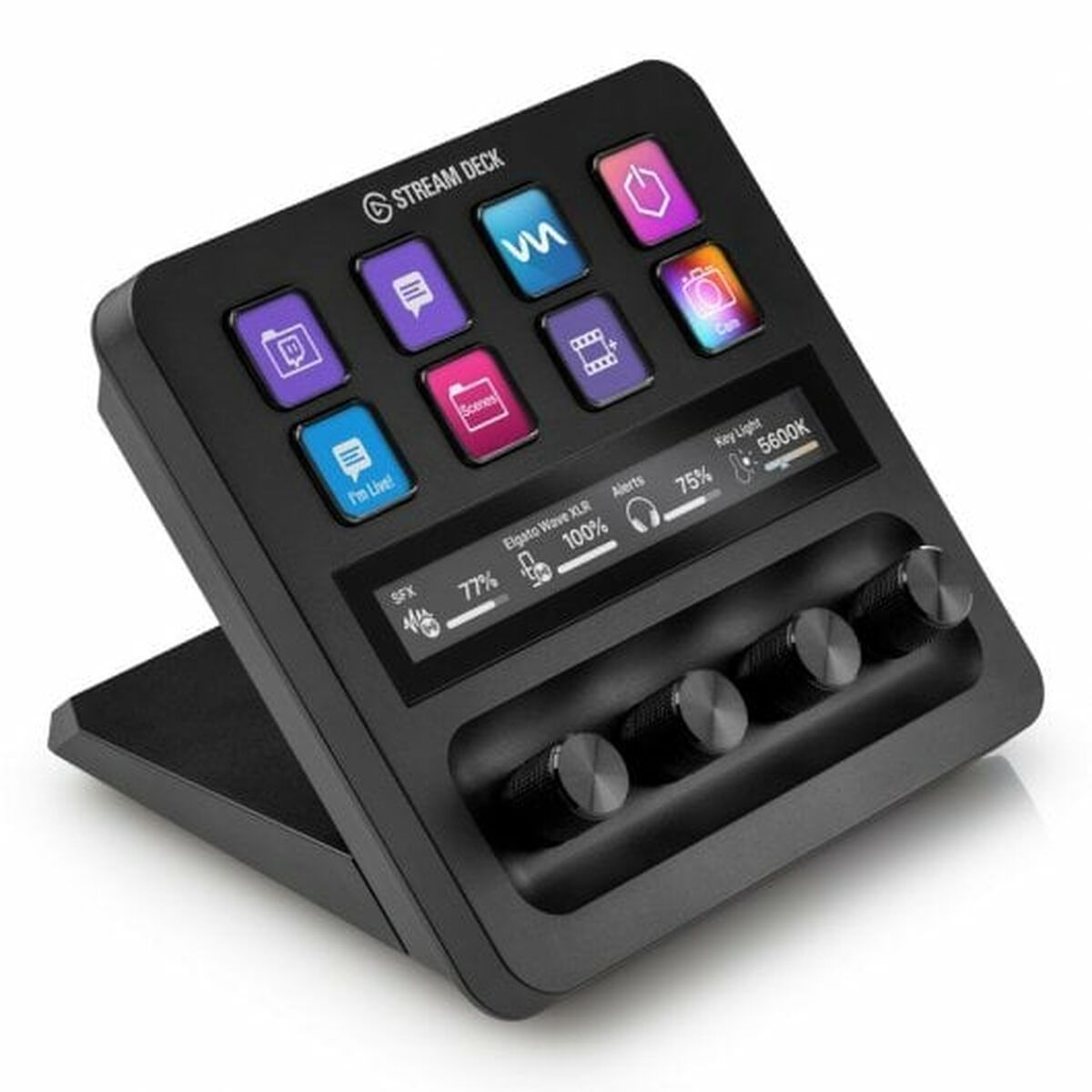 Ljudkontroll Elgato Stream Deck + BEARBEITUNG